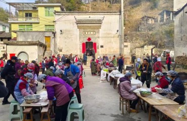 歙县金川乡：饺香飘十里客聚新高岔