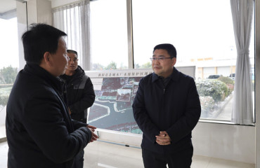 廖志远督导低温雨雪冰冻天气防范应对工作