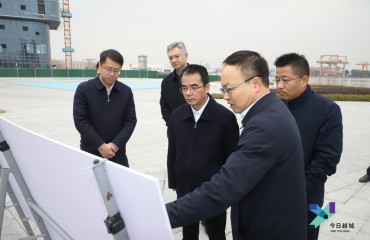 冯立中调研鉴水科技城工作