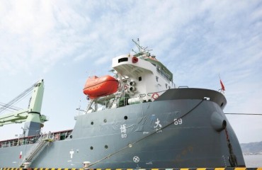 石浦港區(qū)正式開放后 “首單”商品船順利出口