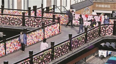 上城：“奶奶花街”綻放杭城新春浪漫