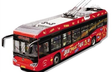 坐上“辮兒車”一道“蕩”馬路