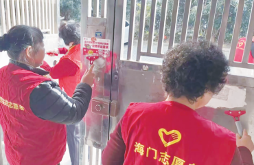 海门全城行动 扮靓城乡迎新春