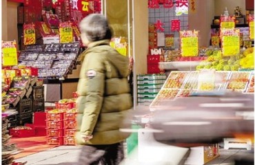 水果市场有杆“秤”