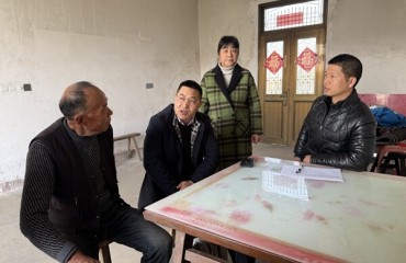 南通市审计局机关党委赴如东县大豫镇大同村开展慰问退役军人活动