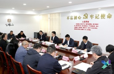 严钢走访调研塔山街道、府山街道