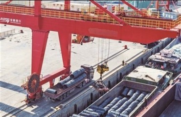 郎溪港口吞吐量占全市五成以上