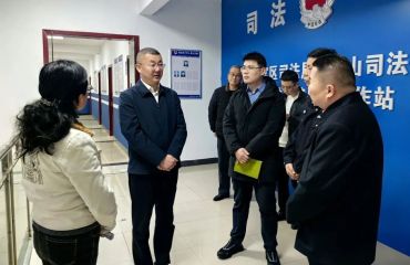王书春调研基层综治中心规范化建设和公安、司法工作 - 铜官区人民政府