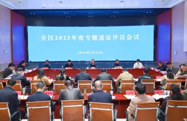 全区2025年度专题述法评议会召开 - 铜官区人民政府