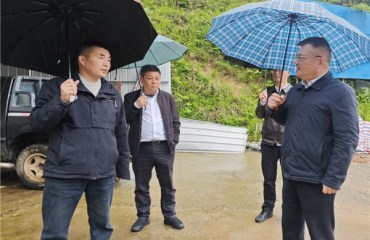 宣城市林业局一行赴旌德县开展访企入村