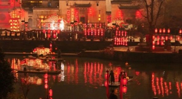 跟着《家业》游徽州 | 第一站：永兴湖畔一夜鱼龙舞，奔赴杨紫同款光影