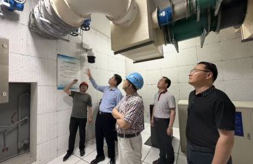 严阵以待度汛期 织密人防安全网 市国动办开展人防指挥工程汛期安全生产专项检查