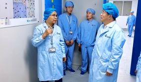 上海市药品监管局领导调研科济制药
