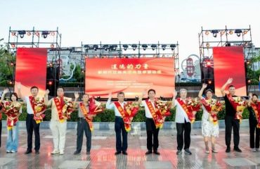 “道德的力量”新时代江苏先进典型事迹巡演走进洪泽