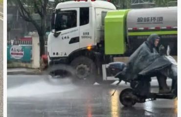 下雨还洒水？不是浪费！环卫有讲究