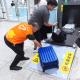 南通市退役军人志愿服务队开展“暖心护航·平安出行”志愿活动