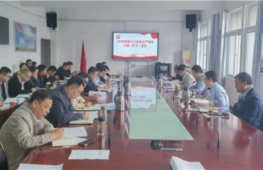 亳州市住建局召开全市住建领域安全生产领导小组（扩大）会议暨安全生产治本攻坚三年行动调度会