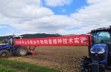 全市冬种作物精量播种技术实训活动在定海举办
