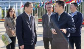 上海市绿化市容局党组书记、局长郜红建检查第九届进博会市容环境保障工作