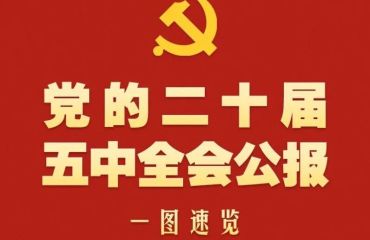 党的二十届五中全会公报一图速览