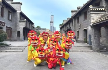 “九狮”传薪火，非遗焕新姿