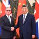 习近平会见英国首相斯塔默