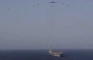 美军：击落一架伊朗无人机 护送一艘美国油轮