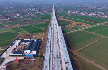 沪渝蓉高铁黄桥站启动建设