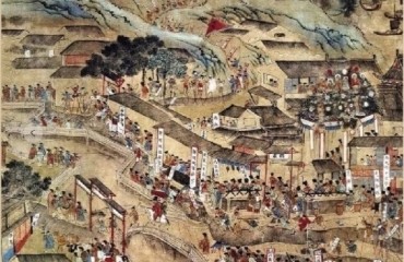 穿越到明代古画中去看灯