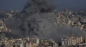 以军称打击黎巴嫩境内数十个真主党目标