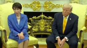 特朗普会晤高市早苗 把美国袭击伊朗比作偷袭珍珠港