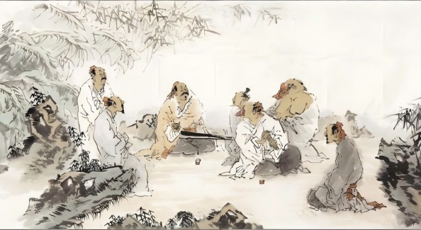 讀海馬的組詩《竹林七賢》——與魏晉名士精神的交互與對話