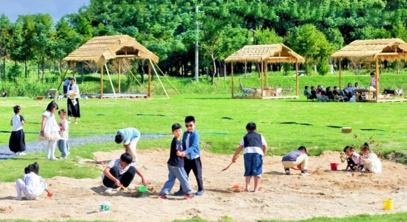 一骑赴春澜，锦溪花正开 ，出发!