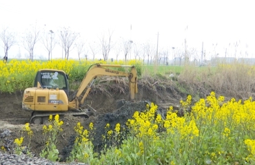 黄桥：抢抓时节 高标准农田建设按下“快进键”
