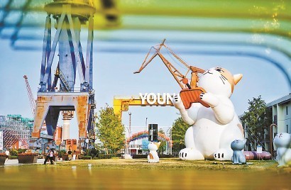 复兴岛“江心秘境”将迎首秀 岛北公园五一正式开放