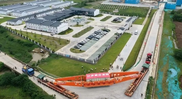 “陜電入皖”工程合州換流站投運倒計時