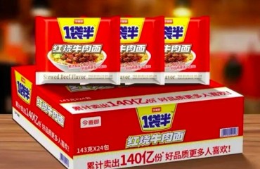 真多了一半？今麥郎“1袋半”商標(biāo)被判無(wú)效四年，為何仍在售