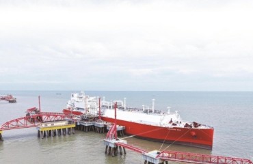 南通首單LNG船舶“海門造、如東試”全程貫通