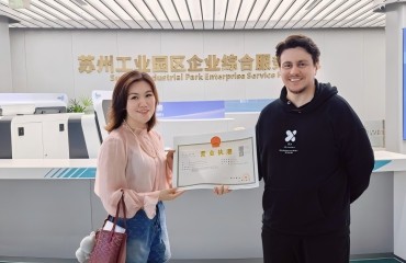 外籍人士在苏州可办“一人公司”，首张外国人OPC营业执照发出