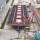 盐宜铁路站前6标泰兴制梁场首榀箱梁完成浇筑