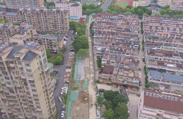 打通交通断点 城区两条道路南延工程提速