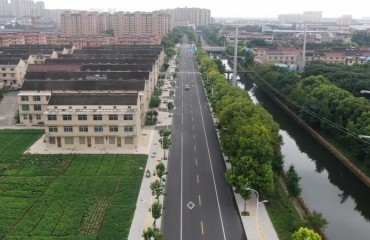 城区拱极路（银杏路至阳江路段）建成通车