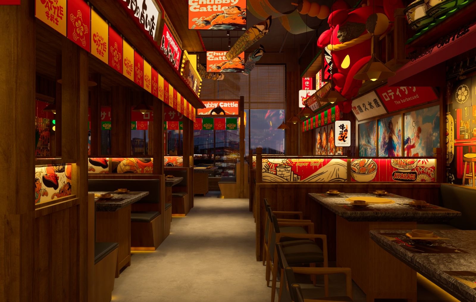 牛武士火锅店设计