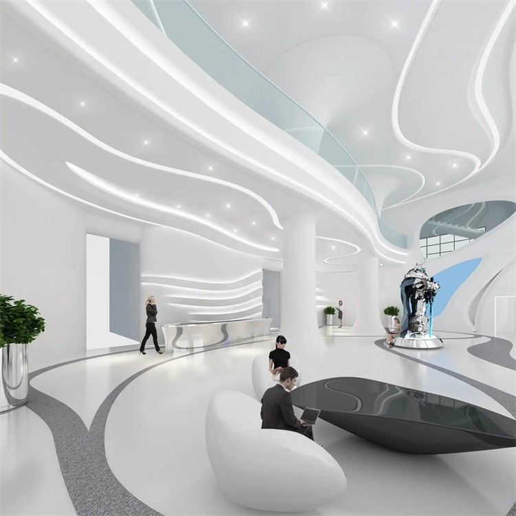 GRG曲面造型在大型公建中的应用效果
