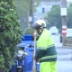 国庆坚守岗位 环卫工人守护城市洁净