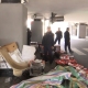 城管部门整治大庆路立交占道摊贩