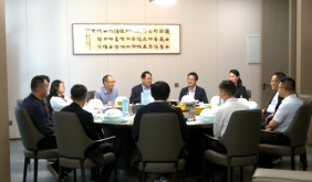 政企茶叙零距离 共话产业新发展